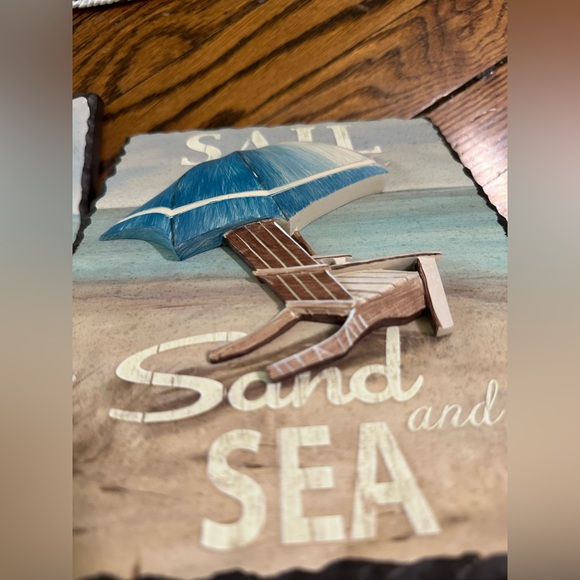 Beachcombers home decor paradise oasis sign beach summer lake house ocean happy - Picture 4 of 9